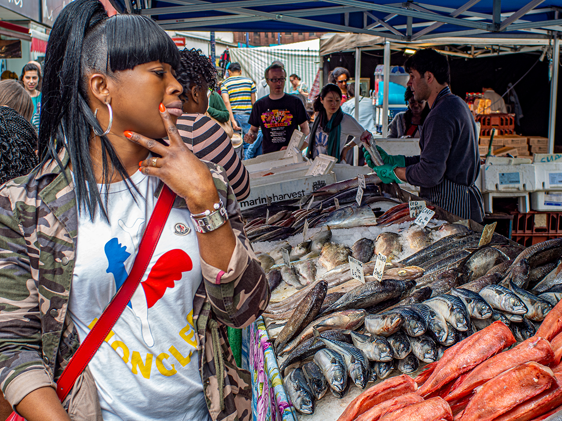 London Fish Market © Stewart Wall,2014