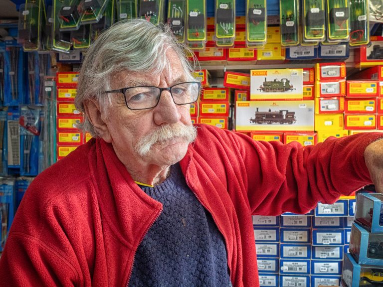 Peter and the Model Railway Shop